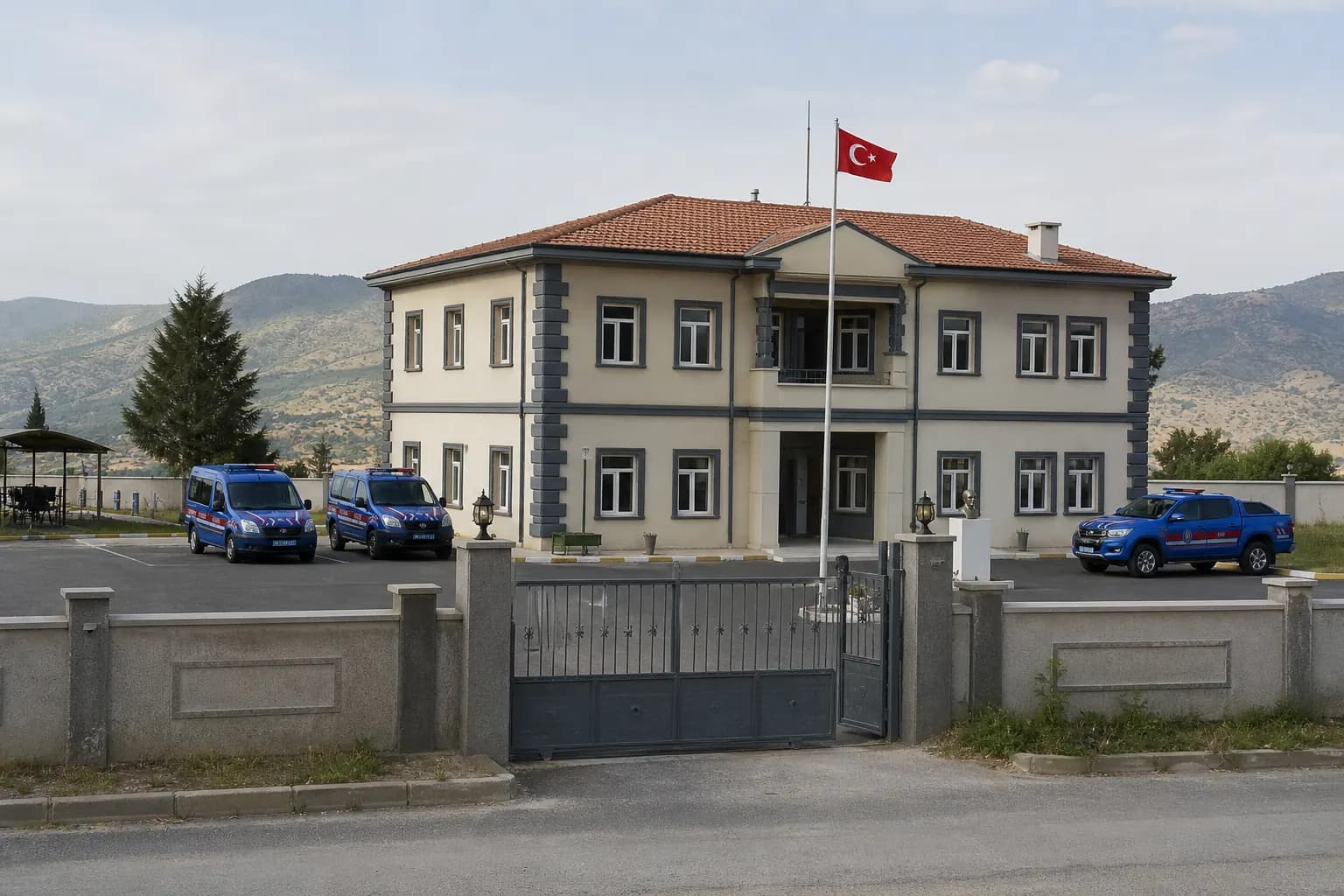 Balıkesir Bigadiç İskele karakol projesi görseli